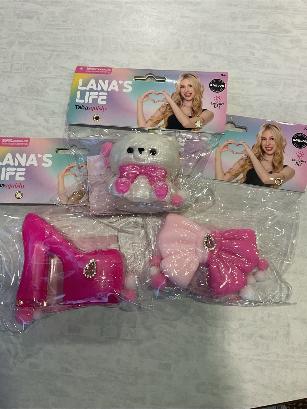 Lana's Life Taba Squishy Bundle – Brand New with Roblox DLC Codes!